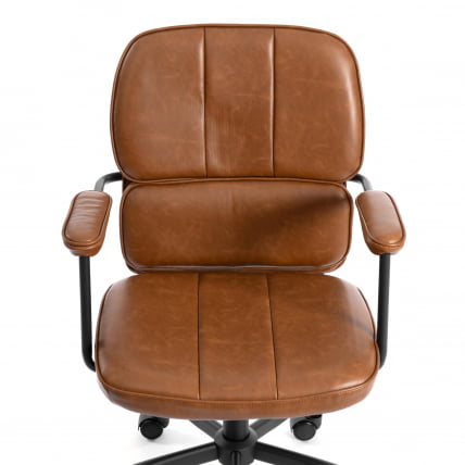 Кресло АЛПХА иск. кожа, Бровн (коричневый) / ALPHA Brown_5