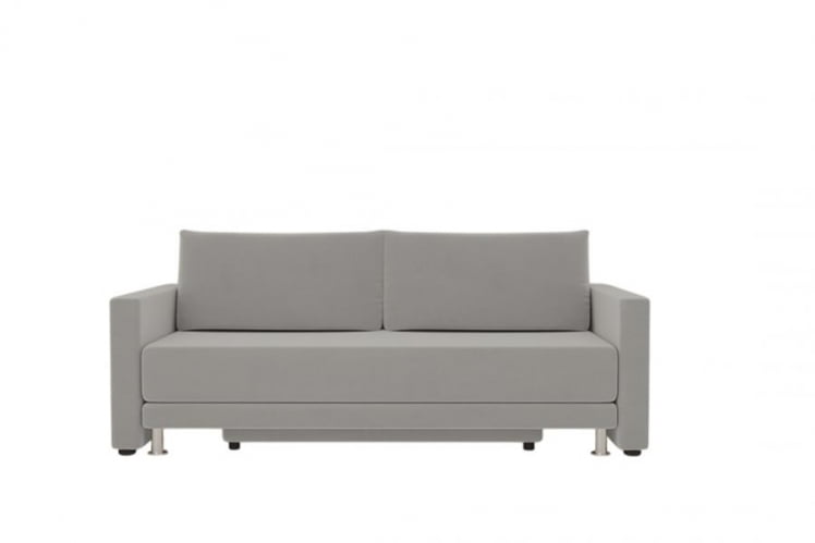 Диван прямой Сальтвик (Берхоусе) Цвет фасада: Левис 08 велюр; Тип: Прямой; Материал фасада: Металл/Велюр / (Berhouse)_0