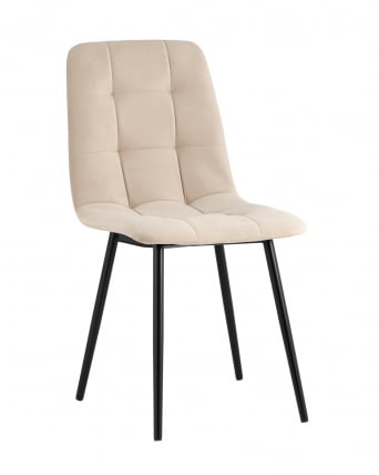 Стул Оливер велюр Бежевый / Oliver_0