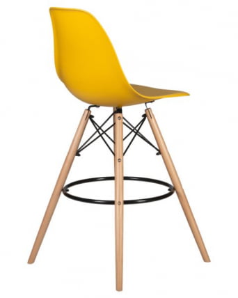 Стул барный ДОБРИН ДСВ БАР (ножки светлый бук, цвет горчичный (Й-03)) 2 шт / DOBRIN DSW BAR (Y-03))_4
