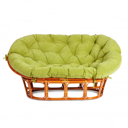 Диван МАМАСАН/МАМАСАН 23/02 В /с подушкой/ подушка 182х119 см, 169х102х80 см, Хоней (мед), флок, олива, 23 / MAMASAN/МАМАСАН W Honey_2