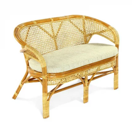 Диван 2х местный Пеланги, подушки на молнии Пеланги 02/15-4 натуральный / Pelangi_0