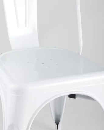 Стул ТОЛИКС с высокой спинкой Белый глянцевый / TOLIX_7