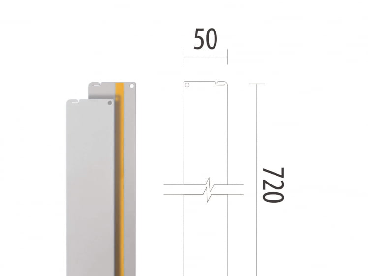 Планка термоизоляционная ПТИ1 (комплект 2 шт.)_1
