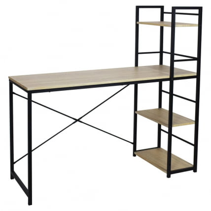 Стол на металлокаркасе БРАБИКС ЛОФТ CД-005 Дуб натуральный / BRABIX LOFT CD-005_3