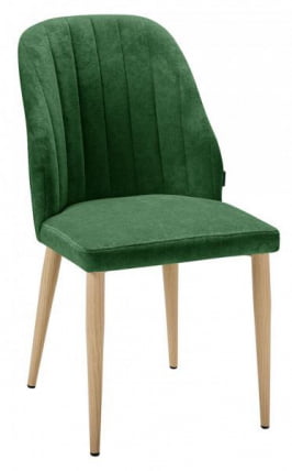 Стул Ален греен грасс /нат.дуб / Alen green grass_0