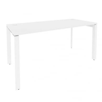 Стол рабочий на П-образном м/к ОНИКС О.МП-СП-4.7 Белый Бриллиант / ONIX O.MP-SP-4.7_0