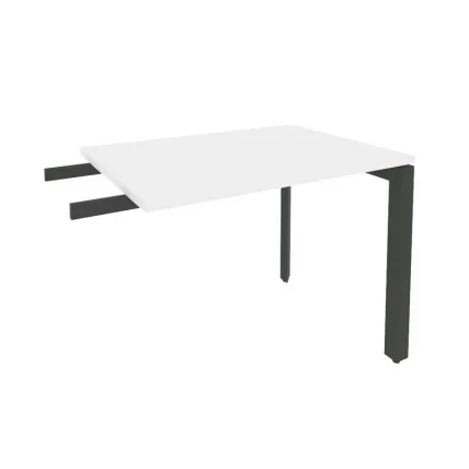 Брифинг-приставка на П-образном м/к ОНИКС О.МП-БР-9 Белый Бриллиант/Антрацит / ONIX O.MP-BR-9_0