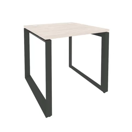 Стол рабочий на О-образном м/к ОНИКС О.МО-СП-0.8 Денвер Светлый/Антрацит / ONIX O.MO-SP-0.8_0