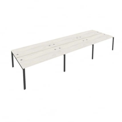 Рабочая станция на 6 раб.места Метал Сйстем Б.СМ-6.4 Наварра/Антрацит / Metal System_0