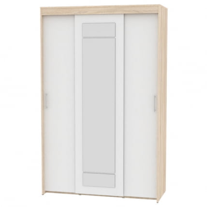 Шкаф-купе Т-3-230х145х60-М(ДСС-Белый-6) / T-3-230х145х60-M(ДСС-Белый-6)_0