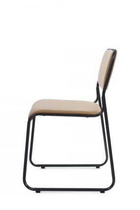 Кресло Никс РCХ ОМКЛ-02Б Бежевый/Металл Черный / Nix RCH OMKL-02B_5