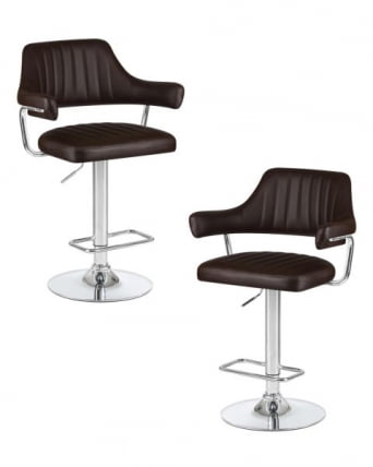 Стул барный ДОБРИН CХАРЛЙ (коричневый) 2 шт / DOBRIN CHARLY_0