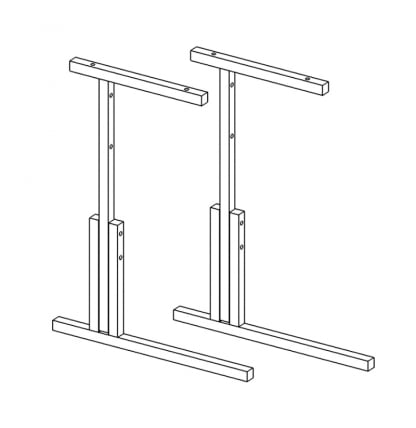 Каркас стола с регулировкой высоты АЛц.КР №3-5_0