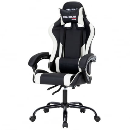 Геймерское кресло CХАИРМАН CХ41 Черный-белый / CHAIRMAN CH41_3