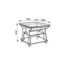Стол журнальный Купер модуль 01 Ясень шимо т._2