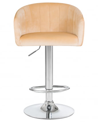 Стул барный ДОБРИН ДЭРCЙ Песочный велюр 1922-3 / DOBRIN DARCY_5