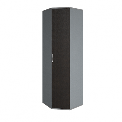 Шкаф угловой Рива А.СТ-1.10 Венге/Металлик / Riva_0