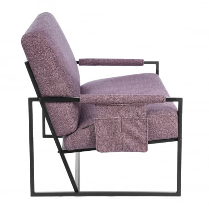 Диван Чарли ЛУКС Д/Чарли Люкс велюр/букле, ВТ шапе воод росе / Charli LUX VT shape wood rose_1