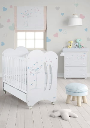 Кровать Микуна Аура 120кс60 Вхите / Micuna Aura 120x60 White_1