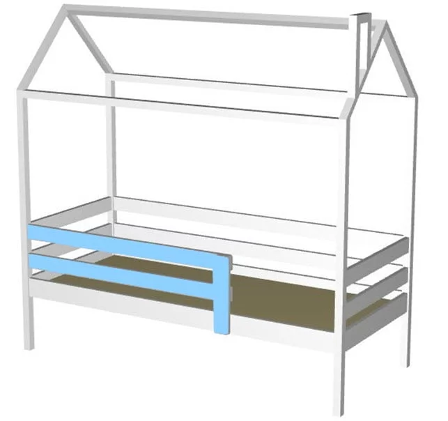 Кровать-домик РооРоом кд-3Р Розовый / RooRoom_1