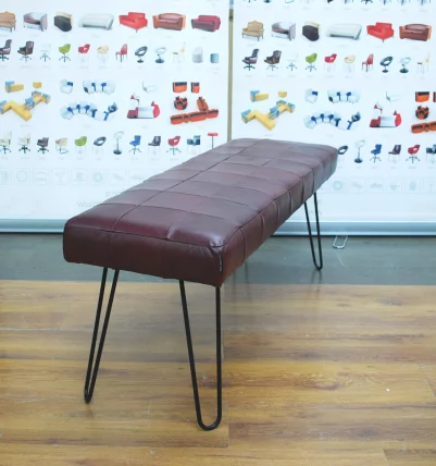 Банкетка Лейд 1200кс400 натуральная кожа бордовая / 1200x400_0