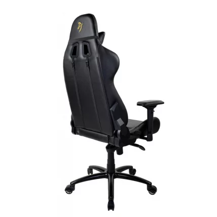 Геймерское кресло Ароззи Верона Сигнатуре Блаcк ПУ Голд Лого / Arozzi Verona Signature Black PU Gold Logo_6