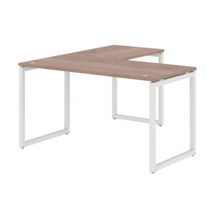 Стол угловой правый КСТЕН-К КСКCТ 1415 Р Дуб Сонома Белый / XTEN-Q XQCT R_0