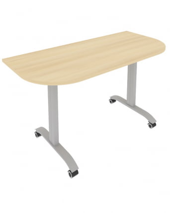 Стол радиусный складной мобильный МОБИЛЕ СЙСТЕМ СМ-5.1 Акация Лорка / MOBILE SYSTEM_0