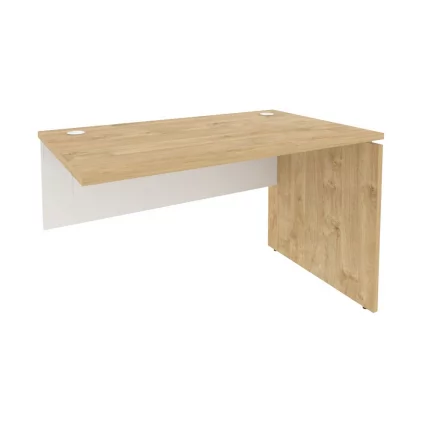 Наборный элемент рабочей станции ОНИКС О.1.НРС-2.7 Тиквуд Светлый/Белый / ONIX O.1.NRS-2.7_0