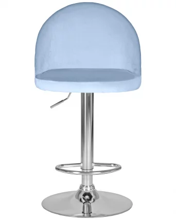 Стул барный ДОБРИН МИЛАНА Пудрово-голубой велюр МДЖ9-74 / DOBRIN MILANA MJ9-74_5