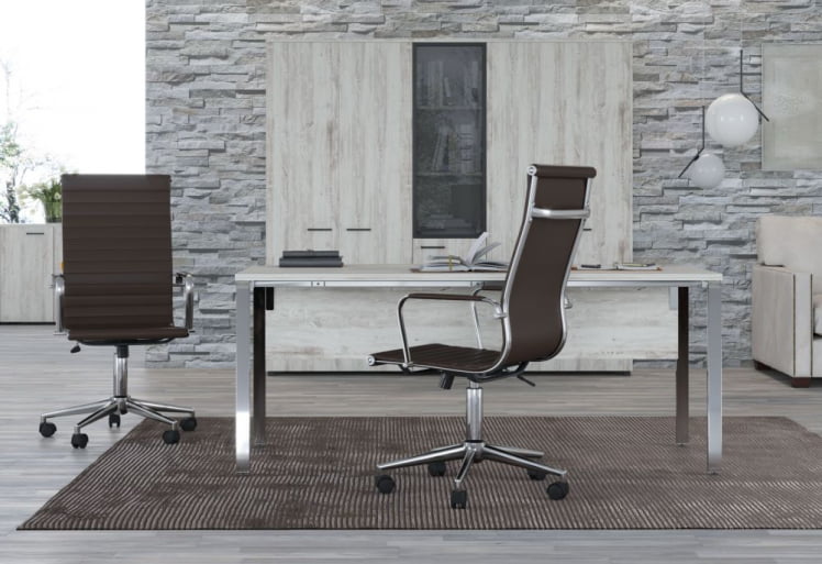 Кресло для руководителя CХАИРМАН 755 экокожа Черный / CHAIRMAN_5