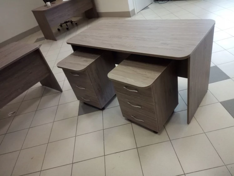 Тумба подкатная Глассй 3.14.10 Дуб Верцаска / Glassy_7