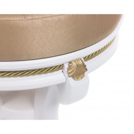 Банкетка Глория Дуб шампань Крем_1