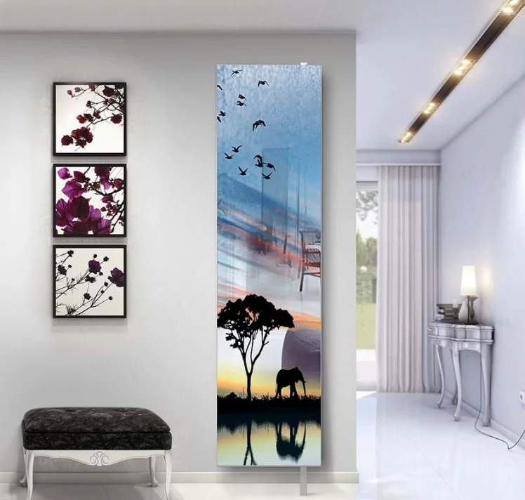 Поворотный зеркальный шкаф Дриве СП Арт Белый / Drive SP Art_0