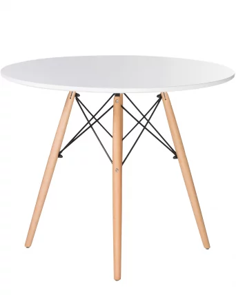 Стол обеденный ДОБРИН CХЕЛСЕА 90 Белый / DOBRIN CHELSEA_1