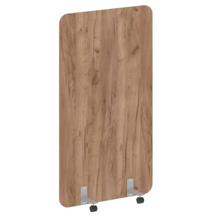 Перегородка на металлических опорах, на роликах Р-лине ДП.Р-100-180 Дуб Табак / R-line DP.R-100-180_0