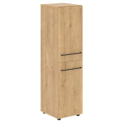 Шкаф колонка с 2-мя глухими малыми дверьми ЛОФТИС ЛМC 40.4 Дуб Бофорд / LOFTIS LMC_0