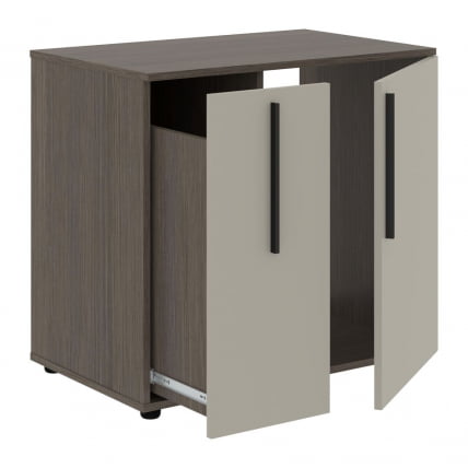 Тумба под фригобар ВЕЛИОН ВГР 8655 Аметист Дуб Сильвер / VELION VGR_1