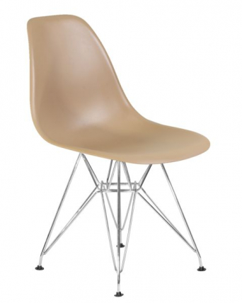 Стул обеденный ДОБРИН ДСР (ножки хром, цвет бежевый (ГР-03)) 4 шт / DOBRIN DSR (GR-03))_2