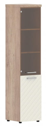 Шкаф колонка комбинированная с топом (левый) Торр ЛУКС ТЛХC 42.2 Л Дуб Каньон Латте / Torr LUX TLHC L_0