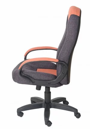 Кресло офисное Гармония ХОМЕ ткань КФ-13/28 Фиолетово-оранжевая / HOME_2