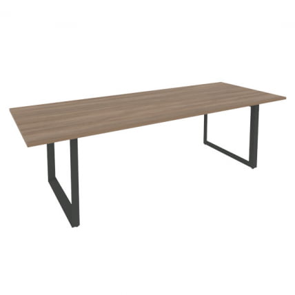 Стол переговорный на О-образном м/к ОНИКС О.МО-ПРГ-25 Дуб Аризона/Антрацит / ONIX O.MO-PRG-25_0