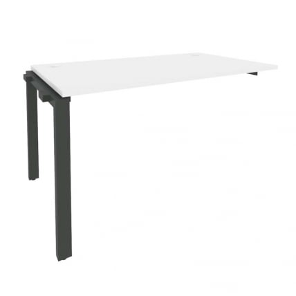 Наборный элемент рабочей станции на П-образном м/к ОНИКС О.МП-1.НРС-3.8 Белый Бриллиант/Антрацит / ONIX O.MP-1.NRS-3.8_0