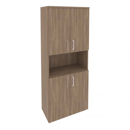 Шкаф высокий широкий (4 низких фасада ЛДСП) ОНИКС О.СТ-1.5 Дуб Аризона / ONIX O.ST-1.5_0