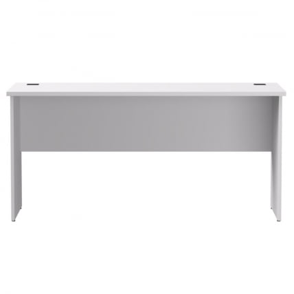 Стол прямой с опорами ЛДСП Еверпроф ЕВО 254С012 Белый / Everprof EVO 254S012_1