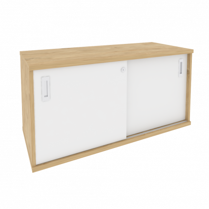 Тумба-купе сервисная ОНИКС О.ТК-11 Тиквуд Светлый/Белый / ONIX O.TK-11_0