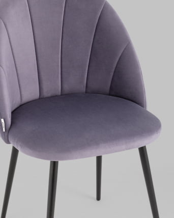 Стул для кухни Логан НЕВ велюр Пыльно-сиреневый / NEW_7
