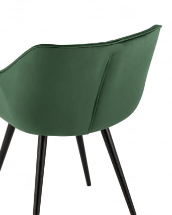 Стул Мэйсон Нев велюр Зеленый / New_6