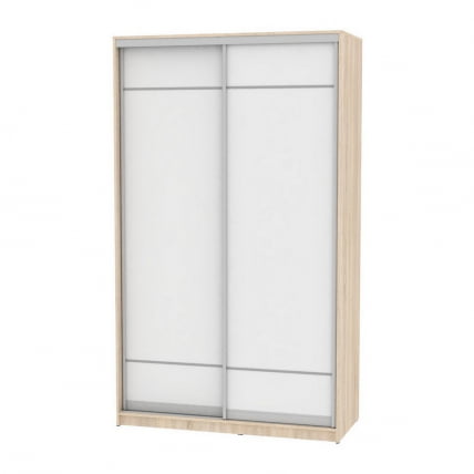 Шкаф-купе Б-220х135х60-3(ДСС-Белый-Д7Д7) / B-220х135х60-3(ДСС-Белый-D7D7)_0